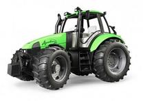 Žaislinis traktorius Bruder Tractor Deutz Agrotron X720 03080, 1:16, juoda sp./žalia sp.