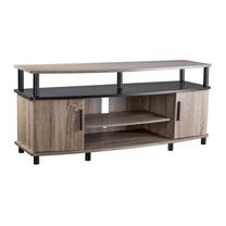 TV staliukas WP1006, ruda sp./juoda sp., 120 cm x 40 cm x 53 cm