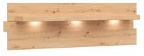 Sieninė lentyna Memphis S545-PAN/6/20-GF/DASN, ąžuolo sp., 58 cm x 25 cm x 197 cm