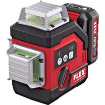Lazerinis nivelyras FLEX ALC 3/360-G/R 10.8 500739_FLE, 360 °, žalia