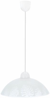 Valgusti lagi Candellux Lighting Alcara, E27, 1 x 60 W, valge v. / valge v., 30 x 10 cm