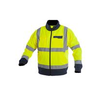 Darba jaka vīriešu Sara Workwear Drogowiec 11420-27, zila krās./dzeltena krās./pelēka krās., M izmērs