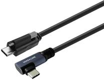 Кабель Vivolink PROUSBCMMS1A USB Type-C Male, USB Type-C Male, 1 м, черный цв.