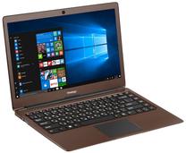 Sülearvuti Prestigio Smartbook PSB133S Dark Brown, Intel® Celeron® Processor N3350 (2 MB Cache, 1.10 GHz), 4 GB, 32 GB, 13.3 ", Intel HD, pruun v., EN/RU, Windows