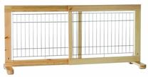 Gyvūnų apsauginė tvorelė Trixie, 108 x 31 x 50 cm, mediena/metalas, ruda sp.