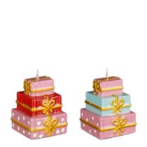 Žvakė, forminė Gifts, 8 h, įvairių spalvų