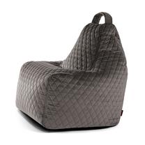 Sėdmaišis Slowdown Play Lure Luxe F70BT.LRLX.G, pilka sp., 240 l