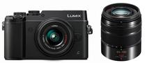 Sisteminis fotoaparatas Panasonic G DMC-GX8TWIN-K + 14-42mm + 45-150mm Lumix, juoda sp.