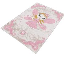 Kilimas vidaus Conceptum Hypnose W1018, kreminė sp./rožinė sp./smėlio sp., 100 cm x 60 cm
