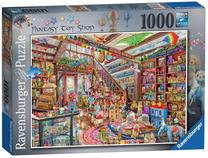 Dėlionė Ravensburger The Fantasy Toy Shop 139835V, 70 cm x 50 cm, 1000 vnt., įvairių spalvų