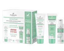 Veido priežiūros priemonių rinkinys Floslek Sensitive, 150 ml, 3 vnt.