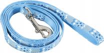 Поводок для кошек Zolux Ethnic 520026BLE, 100 см x 10 мм, голубой цв.