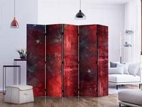 Širma Artgeist Red Concrete II Paravent0526_5Cz_J, įvairių spalvų, 225 cm x 172 cm