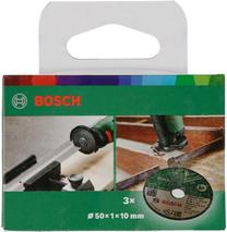 Griešanas ritenis Bosch 1600A01S5Y, 50 mm x 1 mm x 10 mm, 3 gab.