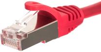 Laidas Netrack BZPAT025FR RJ-45 8P8C, RJ-45 8P8C, 0.25 m, raudona sp.