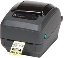 Etiketiprinter Zebra GK420t, 1400 g, must v.