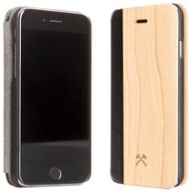 Telefona vāciņš Woodcessories, brūna krās., Apple