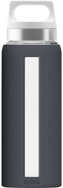 Ūdens pudele Sigg Dream Shade, pelēka krās., stikls/silikons, 0.650 l