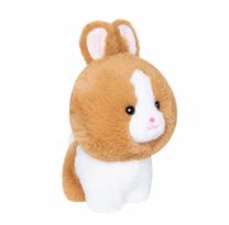 Pliušinis žaislas triušis Daffi Teddy Pets Gold, ruda sp./balta sp., 19 cm