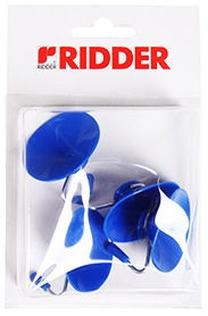 Āķis Ridder, zila krās.