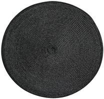 Galda paklājiņš Home4you, 38 cm x 38 cm, Melna krās.