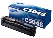 Tonerių kasetė Samsung CLT-C504S SU025A, mėlyna sp.