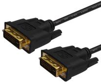 Laidas Savio DVI male, DVI male, 15 m, juoda sp.