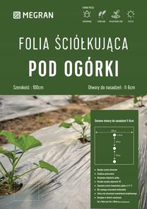 Agroplėvelė Cucumber, juoda sp., 1 m x 10 m