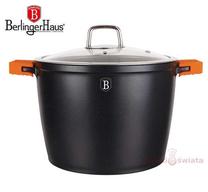 Puodas Berlinger Haus Granit Diamond Line BH-1098, Ø28 cm, 10 l, juoda sp.