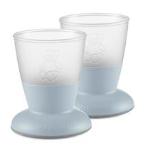 Vaikiškas puodelis BabyBjorn Baby Cup, 8 mėn., polipropilenas (pp), powder blue sp.