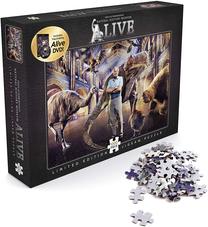 Dėlionė Natural History Museum Alive + DVD, 70 cm x 50 cm, 1000 vnt., įvairių spalvų