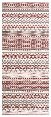 Ковер 4Living Lappi Red/Grey, многоцветный, 200 см x 80 см