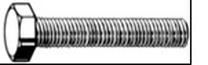 Skrūve DIN 933, 12 mm x 30 mm, 100 gab.