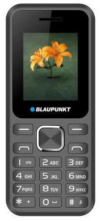 Telefons ar pogām Blaupunkt FS 04, 32 MB, melns krās.
