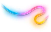 LED juosta WiZ Smart Neon Flex Strip, 24 W, 150 lm, 3 m, IP20, 220 - 240 V