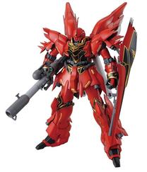 Фигурка-игрушка Bandai MSN-06S Sinanju, красный цв.