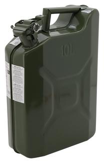 Kanna degvielai Compass, metāls, 10 l, zaļa krās.