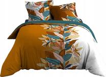 Gultas veļas komplekts Douceur d`Interieur Yucca, tirkīza krās., 63 x 63 cm, 220 x 240 cm