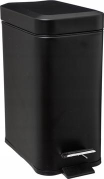 Šiukšliadėžė 5five Simply Smart, juoda sp., 5 l, 30.5 cm x 14.5 cm