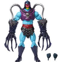 Žaislinė figūrėlė, su priedais Mattel Masters Of The Universe New Eternia Terror Claws Skeletor, 18 cm, juoda sp./žydra sp.