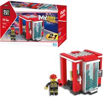 Конструктор Blocki My Fire Brigade 2in1 KB0853, 59 шт., многоцветный