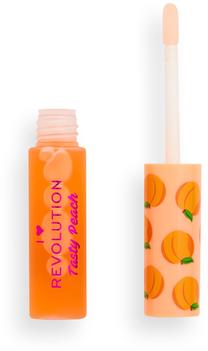 Lūpų aliejus Makeup Revolution London Tasty Peach, 6 ml, peach juice