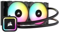 Vandens aušintuvas procesoriui Corsair iCUE H100x RGB Elite, 277 mm x 120 mm