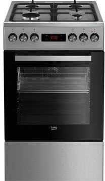 Dujinė viryklė su elektrine orkaite Beko FSM52332DXDS