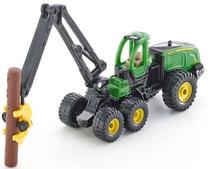 Игрушечный трактор Siku 1652, 1:87, черный цв./зеленый цв.