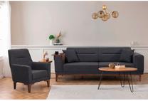 Sofos rinkinys Hanah Home Liones Tepsili Set, antracito sp., 94 x 223 cm x 82 cm