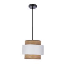 Светильник потолочный Candellux Lighting Forni 31-18243, E27, 1 x 40 Вт, коричневый цв./белый цв. / черный цв., 20 x 20 cm