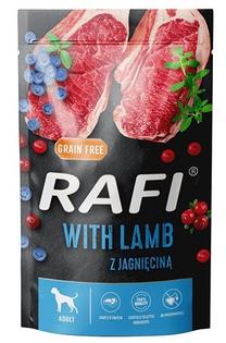 Влажный корм для собак Dolina Noteci Rafi Lamb, баранина/черника/клюква, 0.5 кг