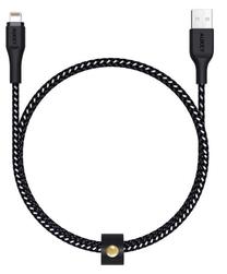 Laidas Aukey, USB 2.0 Type A/Apple Lightning, juoda sp.