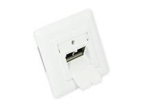 Kabeļu turētājs Good Connections CAT6A GC-N0020 RJ-45, RJ-45, balta krās.